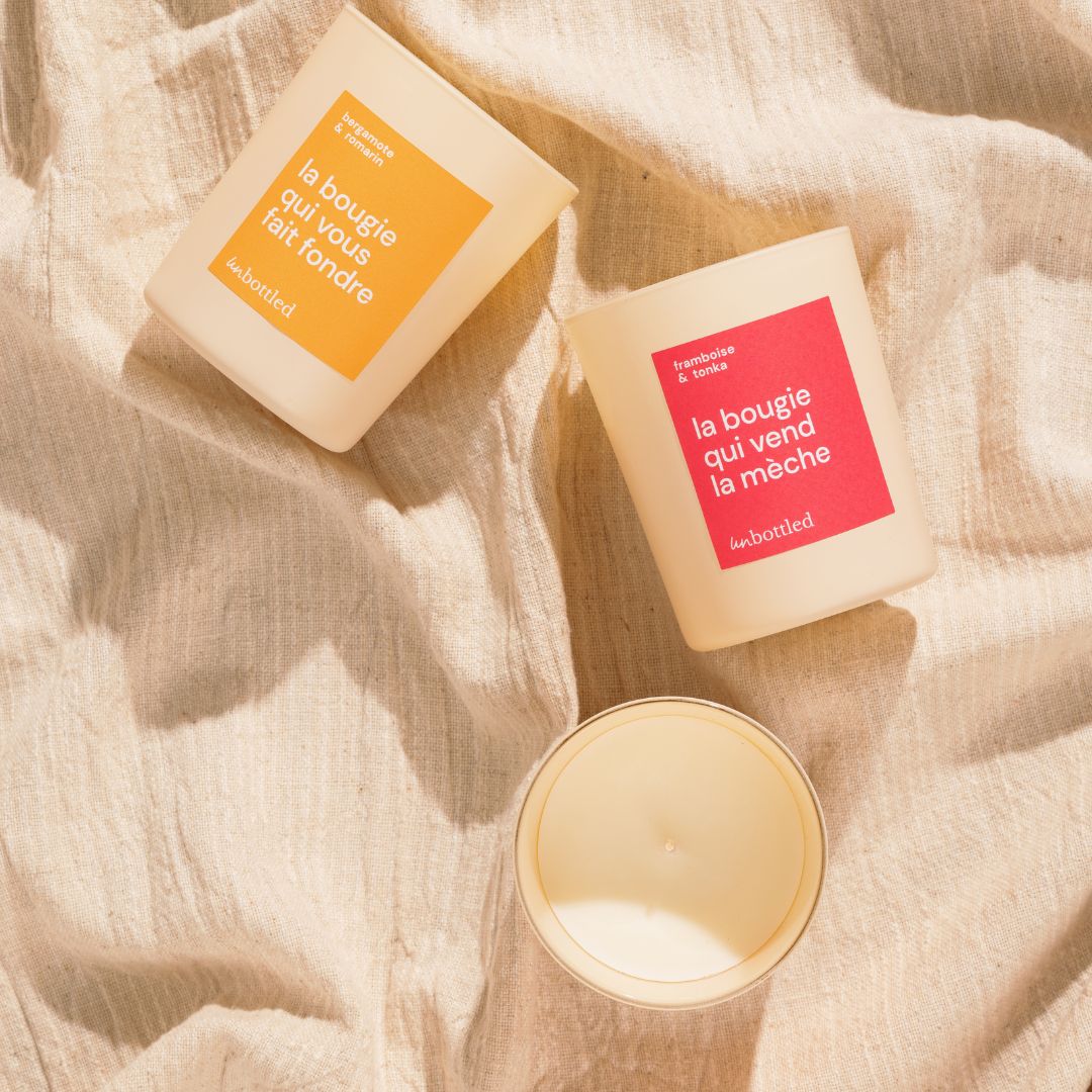 La Bougie Qui Vous Fait Fondre • Bergamote & Romarin