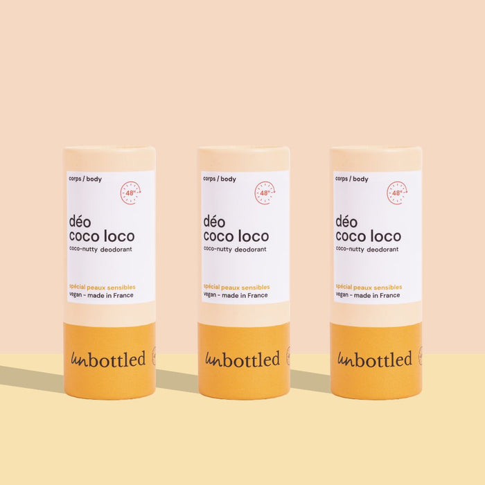 Trio de Déo Coco Loco - Peaux Sensibles - 48H