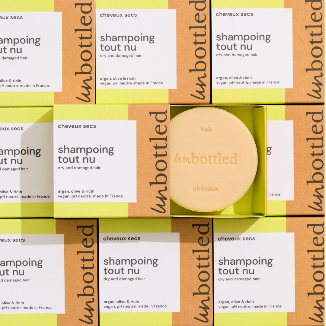 Trio de Shampoings Solides Tout Nu - Cheveux Secs & Abimés
