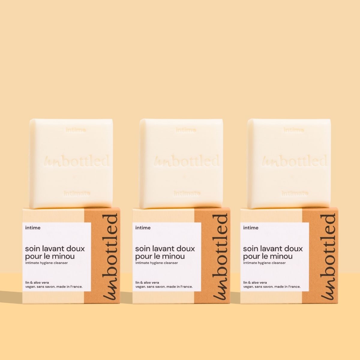 Trio de Soins Lavants Intimes - Doux pour le Minou