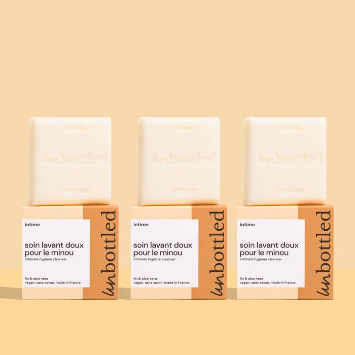 Trio de Soins Lavants Intimes - Doux pour le Minou