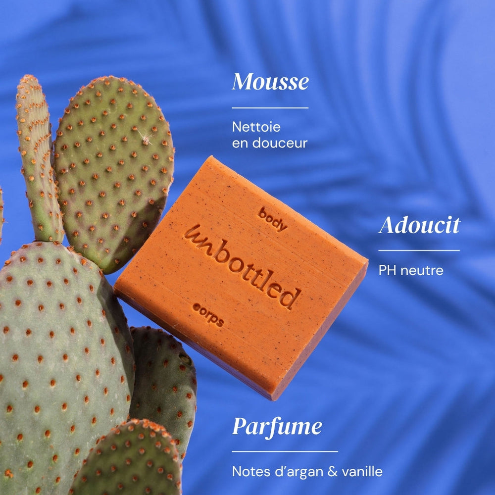 Gel Douche Sans Bouteille - Argan & Vanille