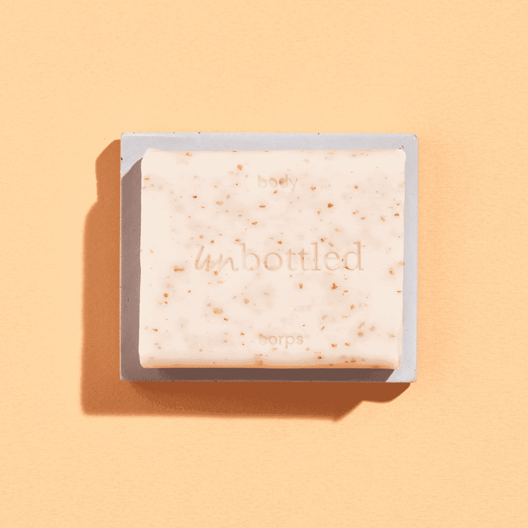 Trio de Gels Douche Sans Bouteille - Avoine & Amande Douce