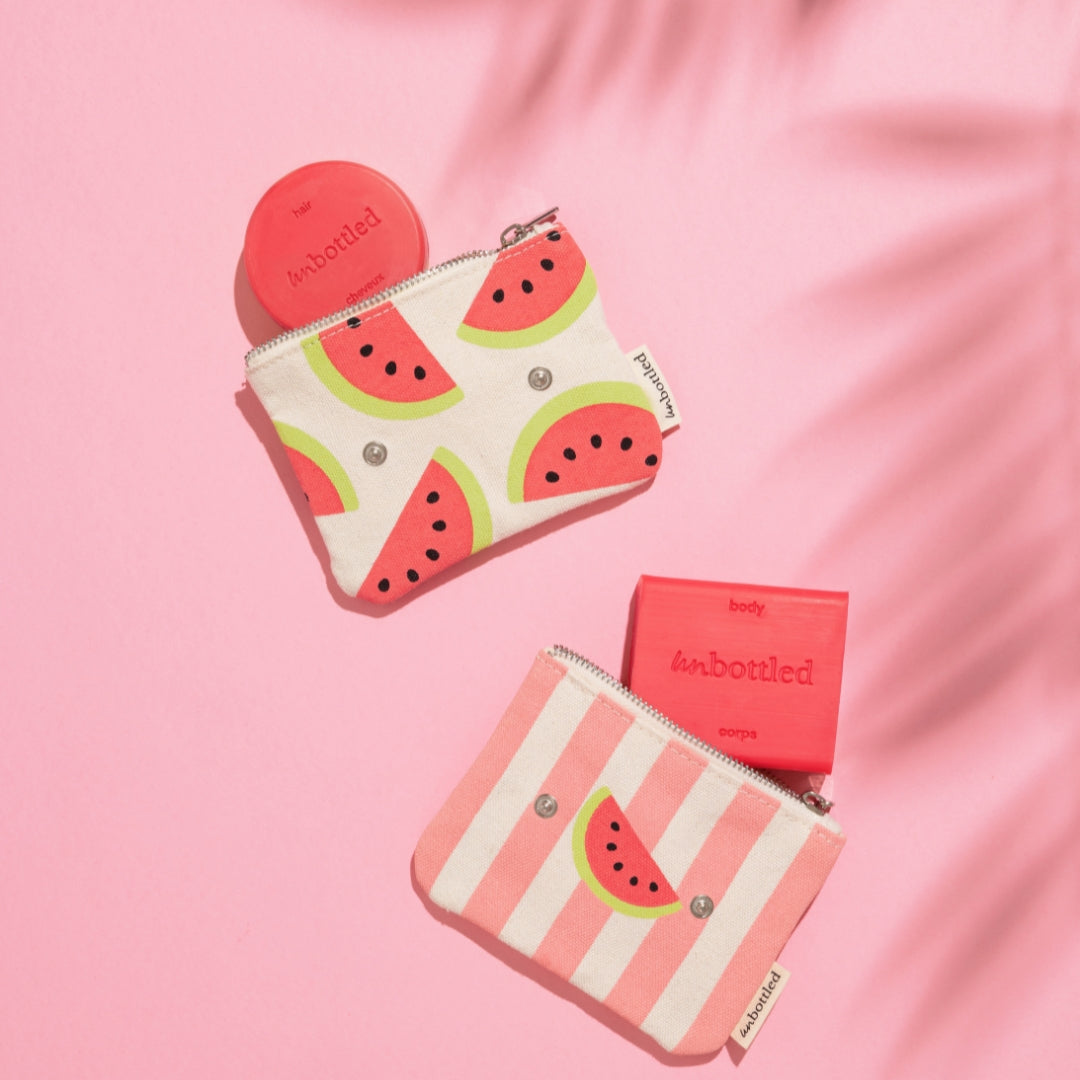 Éco-Trousse Rayures & Pastèque
