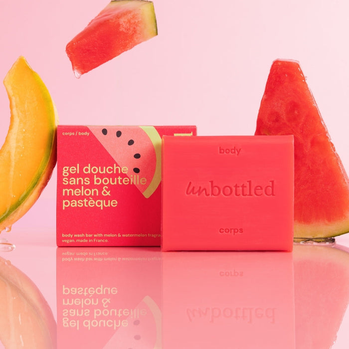 Gel Douche Sans Bouteille - Melon & Pastèque