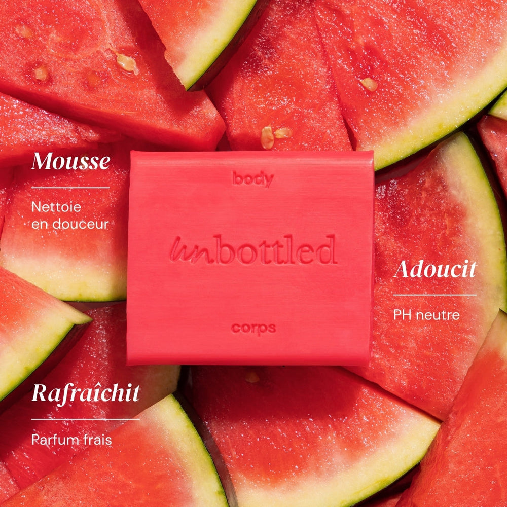 Gel Douche Sans Bouteille - Melon & Pastèque