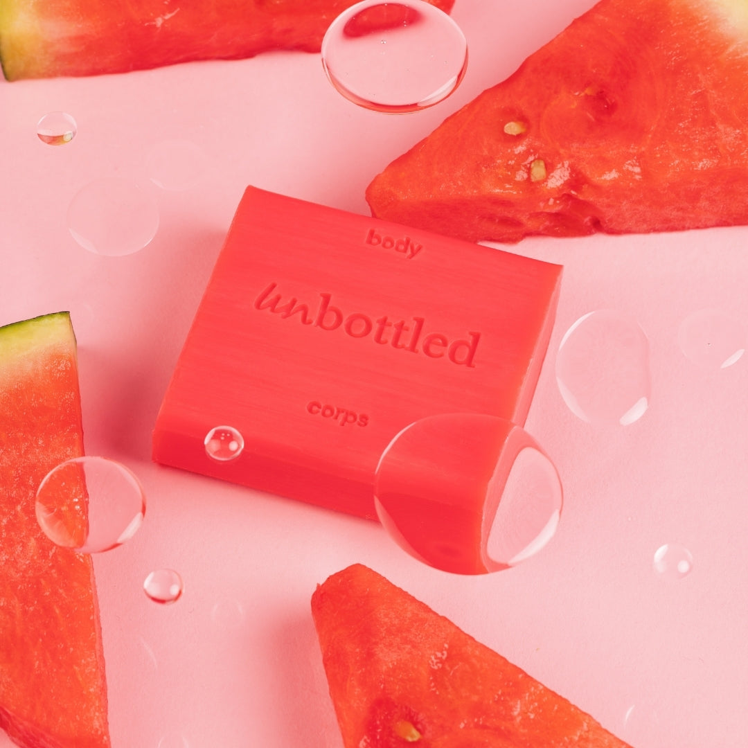 Gel Douche Sans Bouteille - Melon & Pastèque