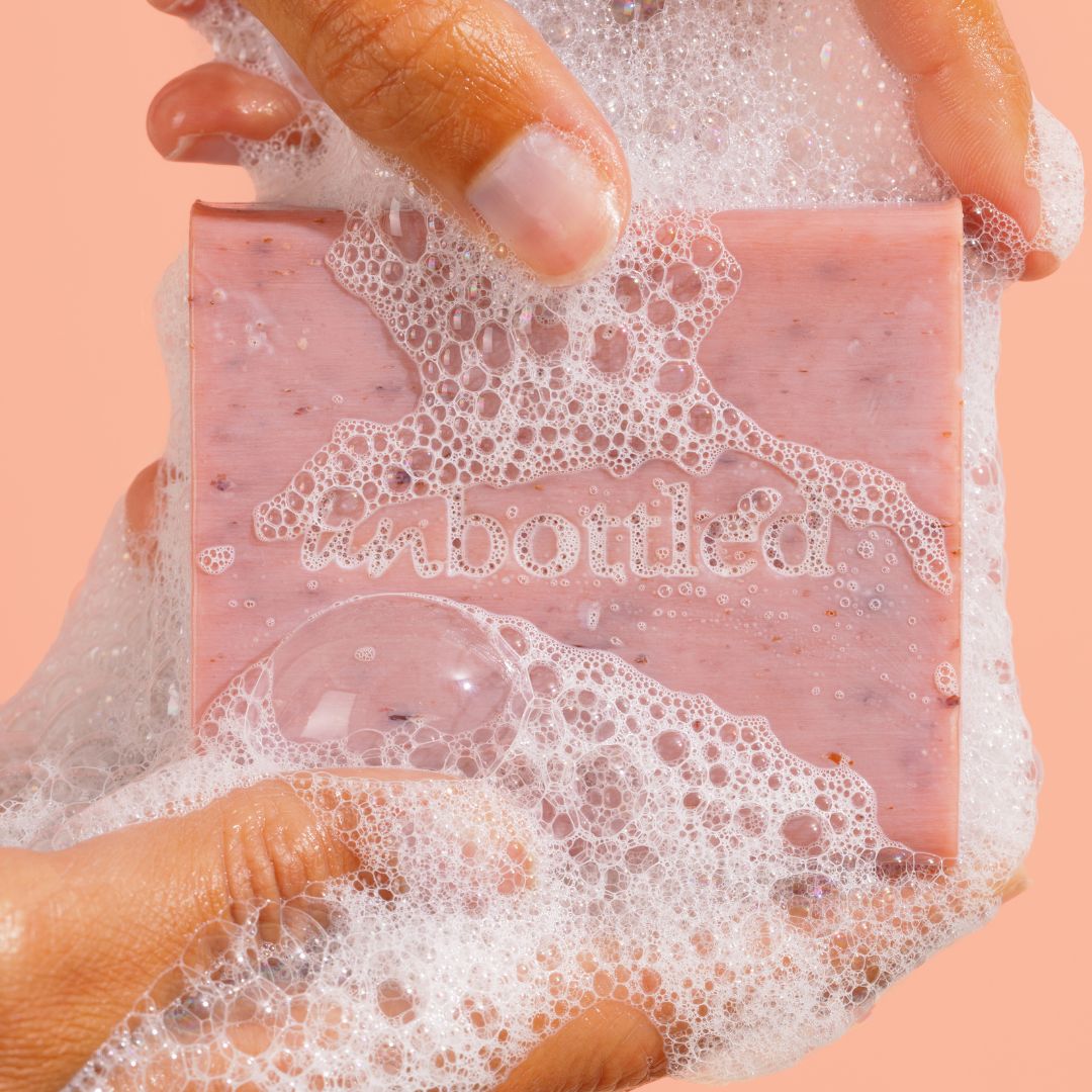 Gel Douche Sans Bouteille • Rose & Karité