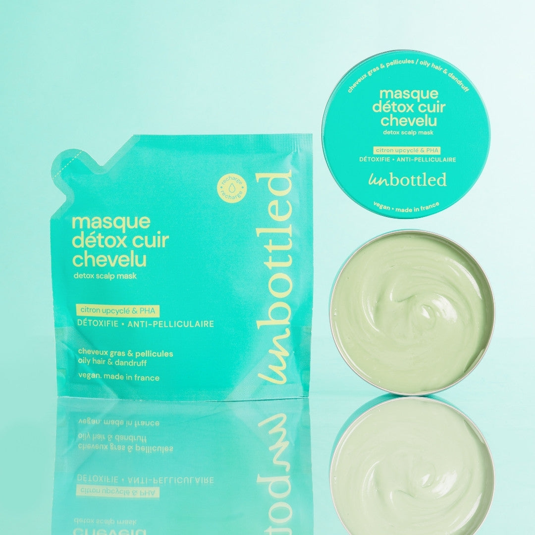 Duo Masque Détox Cuir Chevelu & sa Recharge