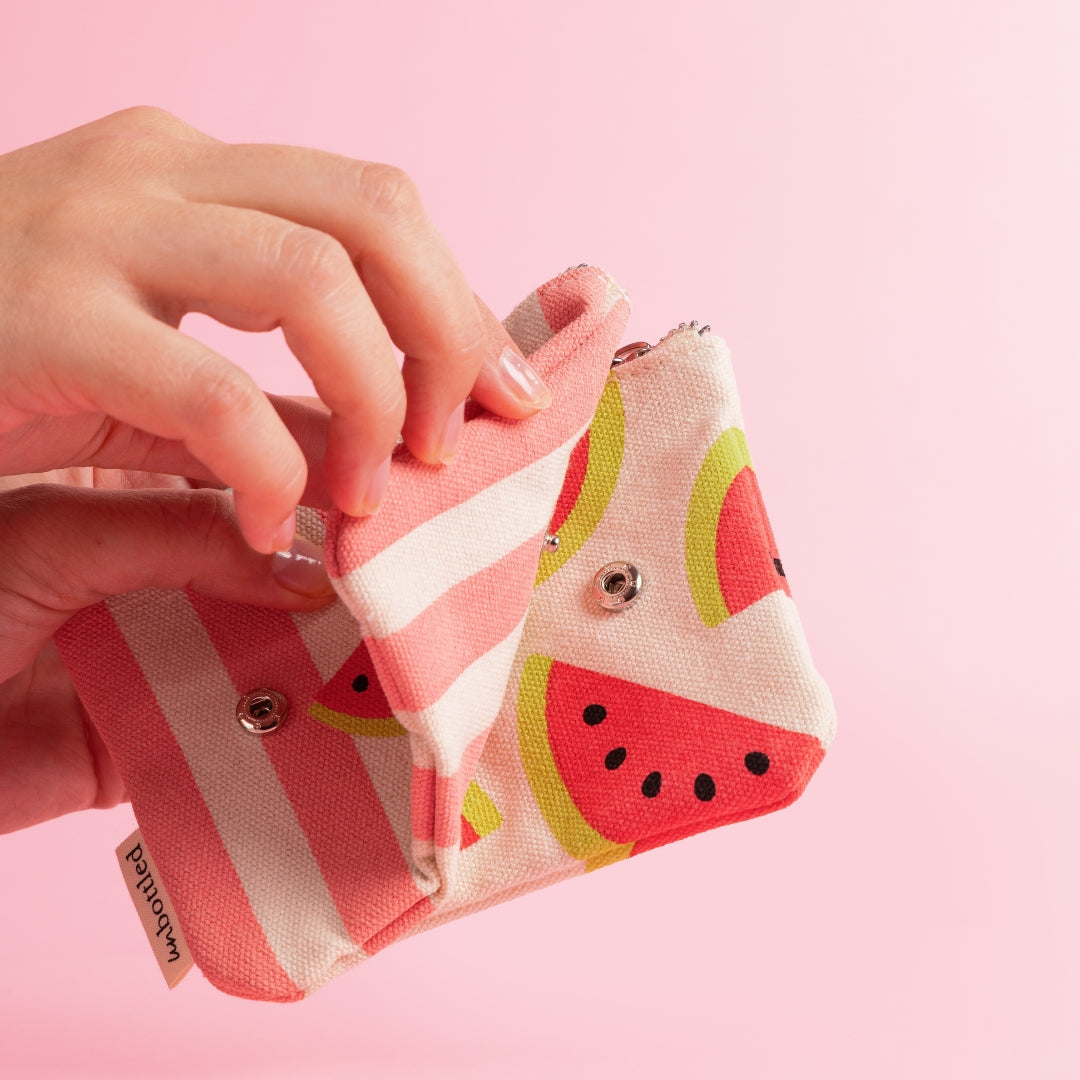 Éco-Trousse Rayures & Pastèque