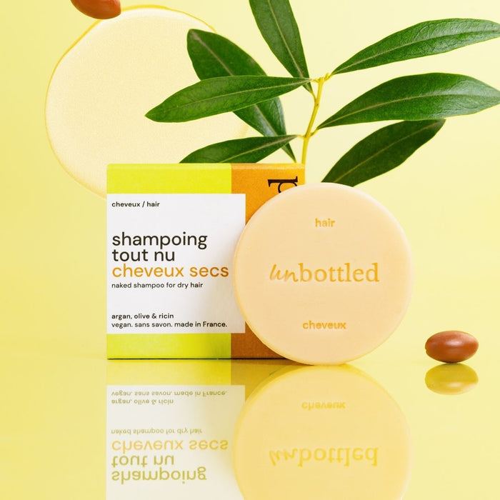 Shampoing Solide Tout Nu • Cheveux Secs & Abîmés