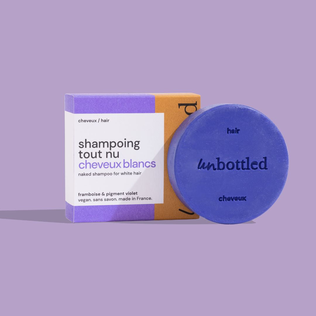 Shampoing Solide Tout Nu • Cheveux Blancs